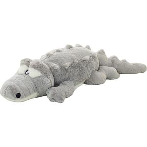 Плюшевая кукла супер гигантский крокодил высота 100см/120см/150см/170см/200см/230см/300см XUANBEIBEI, серый