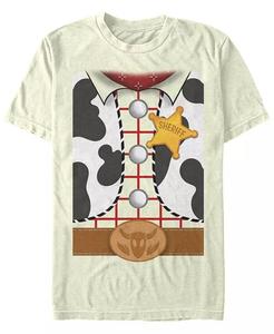 Мужская футболка с коротким рукавом в стиле «История игрушек» от Disney Pixar Fifth Sun, коричневый/бежевый