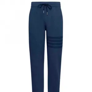 Loopback 4-Bar брюки THOM BROWNE, синий