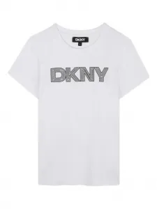 Футболка с логотипом Dkny Kids, белый