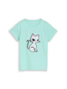 TOM TAILOR Футболка в зеленом цвете