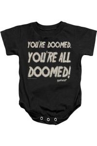 Детский комбинезончик "Пятница, 13-е: Роковая пятница" Gildan, черный