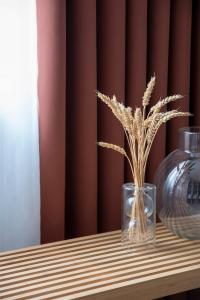 1 упаковка штор dokie Hasta, 132x250 см, красный