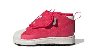 Кроссовки Adidas Originals Superstar Series Toddler Shoes Baby на липучке, розовый