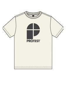 Рубашка Protest  CLASSIC LOGO T-SHIRT, цвет Seashelloffwhite