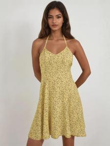 Летнее платье Hiccup, лимонно-желтый