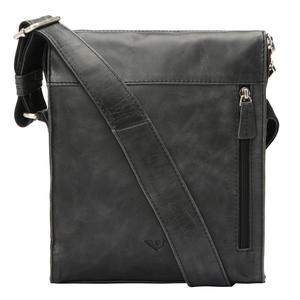 Сумка через плечо VLD VOi Leather Design City Cowboy Clark Leder 21 cm, черный