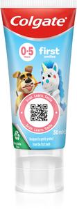 Зубная паста First smiles 0-5 для детей Colgate, 50 мл