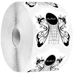 Трафареты-бабочки 500 шт. NEONAIL