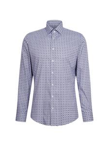 Рубашка Slim Fit на пуговицах SEIDENSTICKER, светло-синий/темно-синий