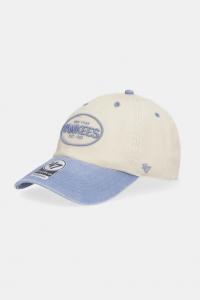 Хлопковая бейсболка MLB New York Yankees 47 Brand, бежевый