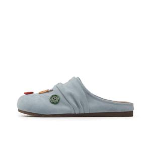 AFJI Закрытые тапочки женские голубые, цвет Blue