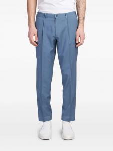 Брюки со складками Santaniello, синий