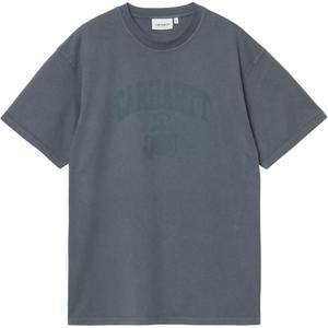 Футболка в стиле stone-wash Carhartt WIP, deep night синий