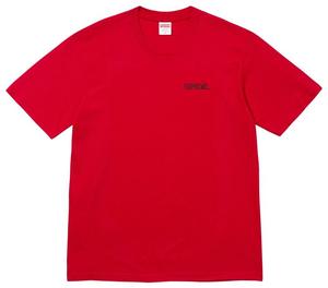 Футболка Supreme x Dash Snow Tee, красная