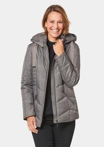 Стеганая куртка GOLDNER, цвет graugrün/gemustert