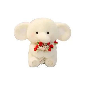 AOLETU Плюшевая кукла Rose Elephant высотой 30 см