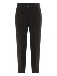 Шерстяные брюки Auralee, коричневый