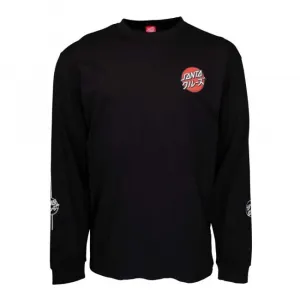 Футболка с длинным рукавом Santa Cruz Mixed up dot, черный