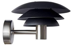 Наружный настенный светильник Dyberg Larsen DL20, серебряный