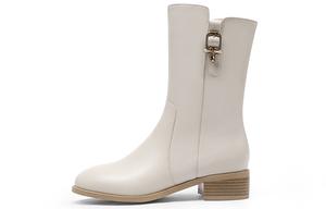 Rosa Bianca Экрю женские ботинки на каблуке 3,5 см, цвет Ecru