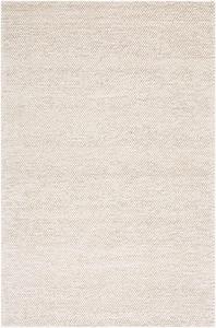 Ковер SAFAVIEH, 92 x 153 см, - коллекция Natura - бежевый и ivory, ручной работы из шерстяной смеси, фактурный дизайн, идеально для гостиной, спальни, столовой (NAT425B)