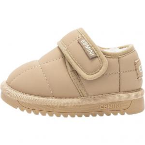 Детские утепленные ботинки Kids EBMINI, хаки