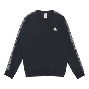 Толстовка Black adidas M E Tpe Swt Round Collar Casual Suit, черный