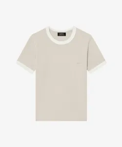 Укороченная футболка с контрастной отделкой