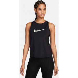 Футболка с принтом, майка для бега Nike, черный