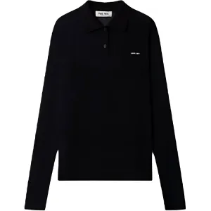 MIU MIU Футболка-поло женская Black