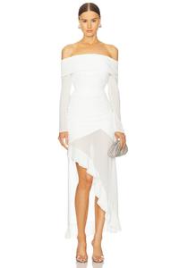 Платье миди owens Line & Dot, белый