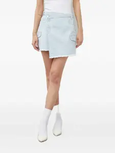 Асимметричная мини-юбка Day Birger Et Mikkelsen, синий