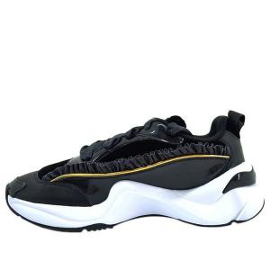 Кроссовки charlotte olympia x rise nu 'black ruffle trim' Puma, черный