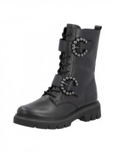 Сапоги remonte Schnürstiefel, черный