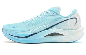 QIAODAN Кроссовки для бега Strong Winds 2.0 PRO женские низкие Cirrus Blue Jordan White