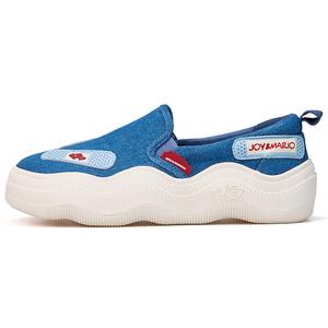 Joy&Mario Лоферы женские черно-синие экрю, цвет Blue