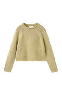 Детский джемпер Mango Kids, Olive