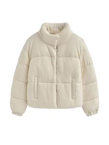 Стеганая куртка цвета экрю Polo Club