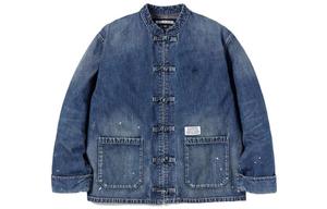 NEIGHBORHOOD Джинсовая куртка мужская синяя, Blue