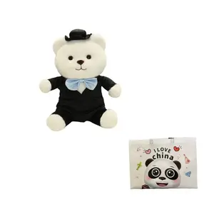 Милые плюшевые медведи для торжественных мероприятий, высота 26 см Bitter purchase, черный