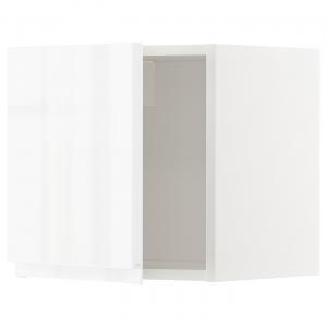 Настенный шкаф, белый/глянцевая белая краска Voxtorp, 40x40 см IKEA Metod
