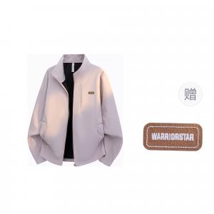 Куртка Unisex Stand Collar Moderate Workwear WARRIOR, cherry blossom розовый[free diy badge]