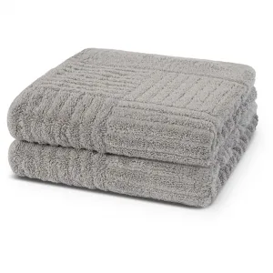 Полотенца CARRE, 100% хлопок, ребристая структура, большой выбор цветов Ross, Kiesel