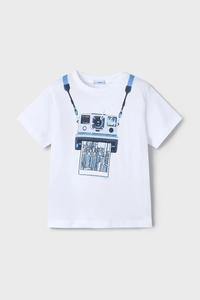 Футболка из хлопка для детей Mayoral, синий