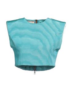 Кроп-топ Gucci, бирюзовый