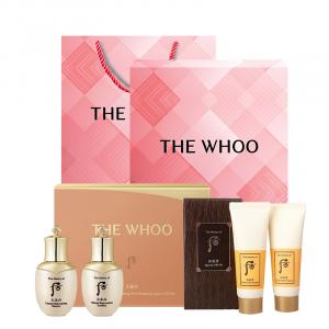 Набор для ухода за кожей archin enjoy cleansing milk & eye cream, box skincare sets увлажняет и питает, набор из 9 предметов The History Of Whoo, Gongchen Xiangjie Cleansing Makeup Removal 2-Piece Set+Weather Dan 2-Piece Set