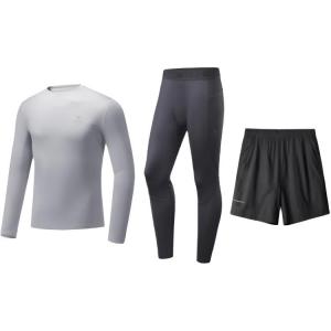 Спортивный сет Casual для мужчин, 3 предмета CAMEL, set (space серый+phantom черный+phantom черный)