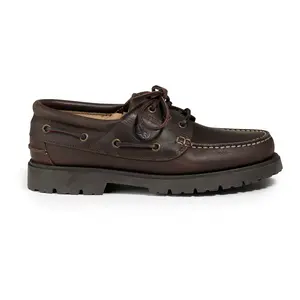 Лоферы Aigle Tarmac boat shoes, коричневый