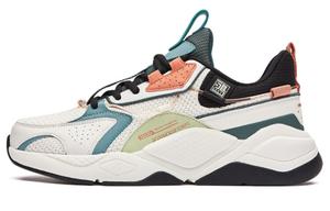 Кроссовки мужские Egret с низким верхом, белые/черные Erke